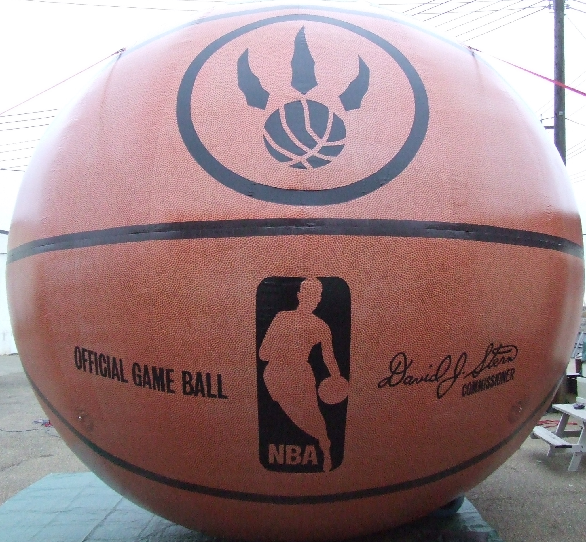 Sports Themed inflatable basketball